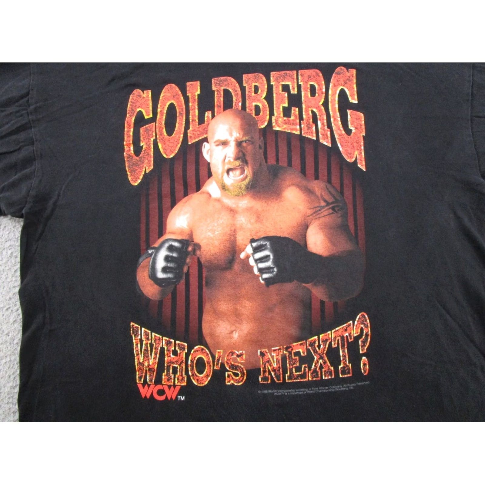 NEXT Team Champ WCW T-Shirt Mens XL Black 1998 Whos Next Graphic Tee 90s Size US XL / EU 56 / 4 - 2 Thumbnail