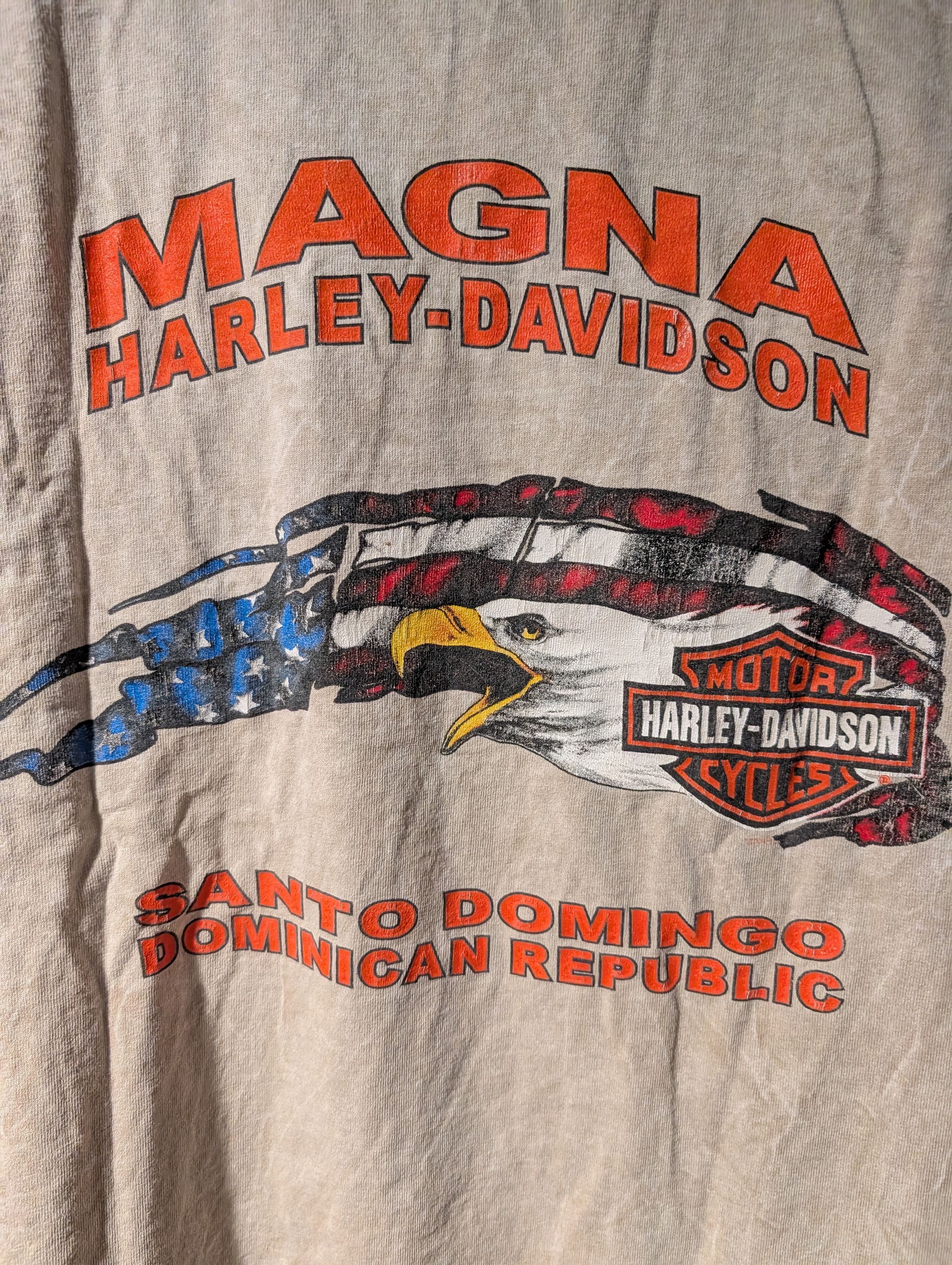 Harley Davidson Vtg Harley Davidson For Life Sleeveless Muscle T-Shirt Size US XL / EU 56 / 4 - 10 Thumbnail