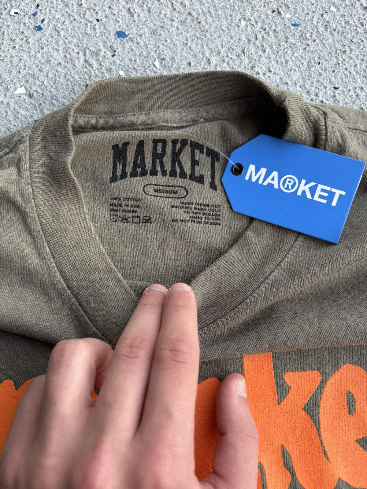 Market (NWT) Market Studios Arch Logo Graphic Tee - Kelp Green Size US M / EU 48-50 / 2 - 6 Thumbnail