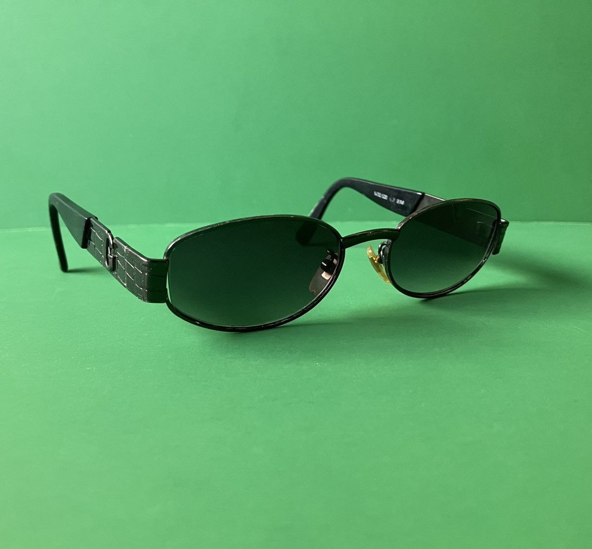Versace Vintage 90s Gianni Versace MOD S20 COL 89M Black Sunglasses Size ONE SIZE - 1 Thumbnail