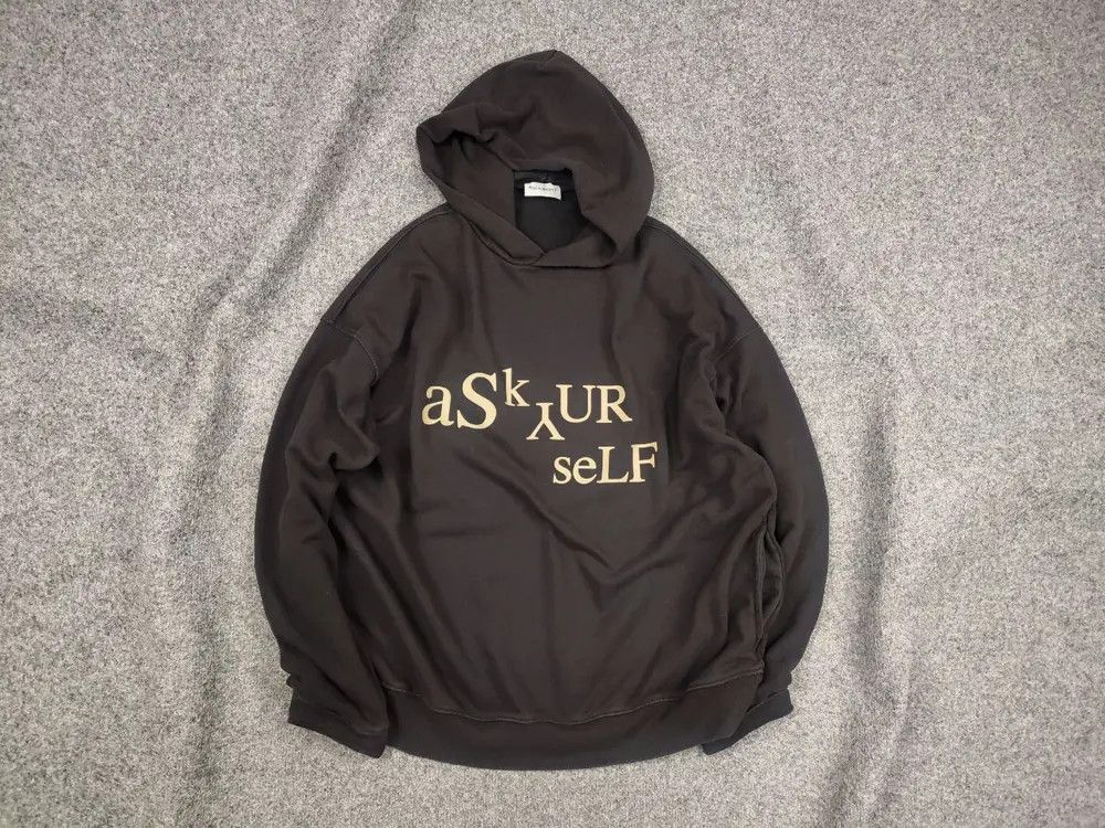 Askyurself Askyurself Design Dark Faded Color Logo Oversized Hoodie Size US L / EU 52-54 / 3 - 1 Thumbnail