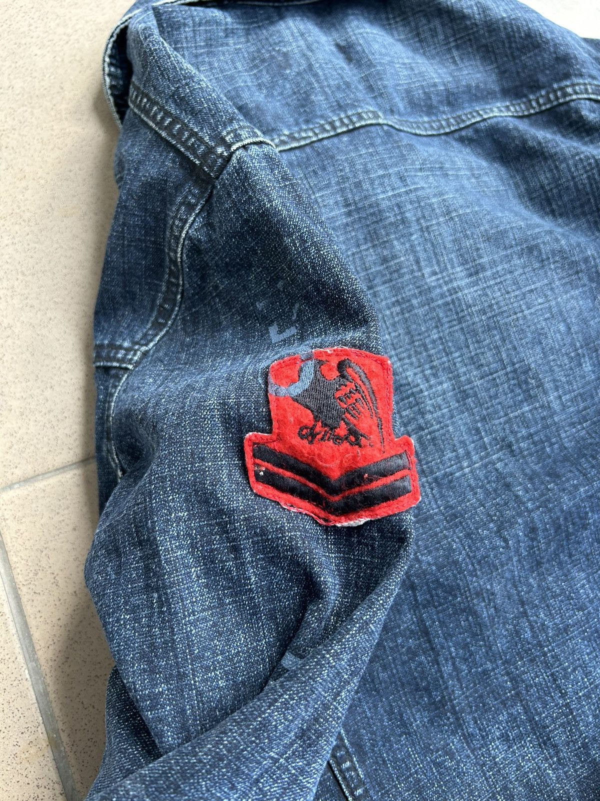 Dolce & Gabbana × Vintage Denim Jacket Dolce&Gabbana Vintage Size US L / EU 52-54 / 3 - 8 Thumbnail