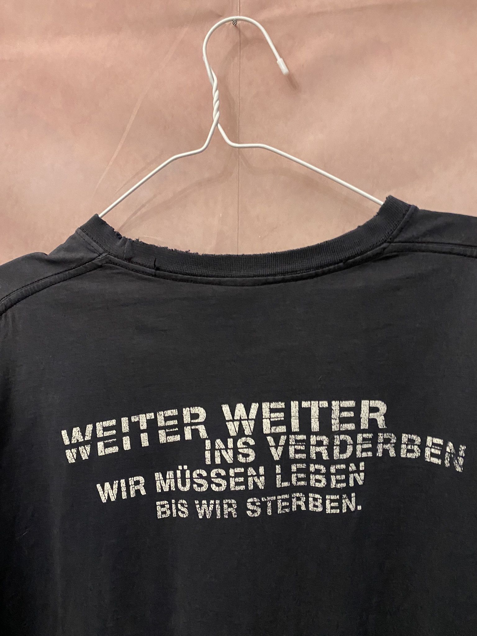 Band Tees × Vintage Vintage Rammstein Tour Longsleeve Reise Reise 2004 Tee Rare Size US XXL / EU 58 / 5 - 5 Thumbnail