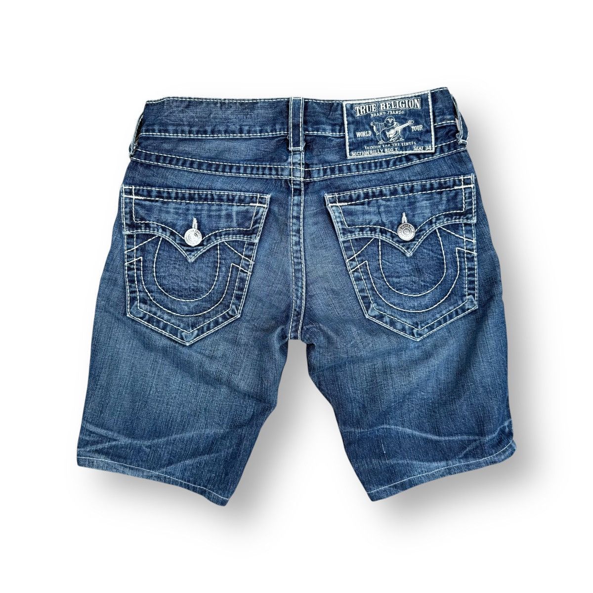 Grailed × True Religion True Religion Billy Big T Short Jeans Size US 34 / EU 50 - 1 Thumbnail