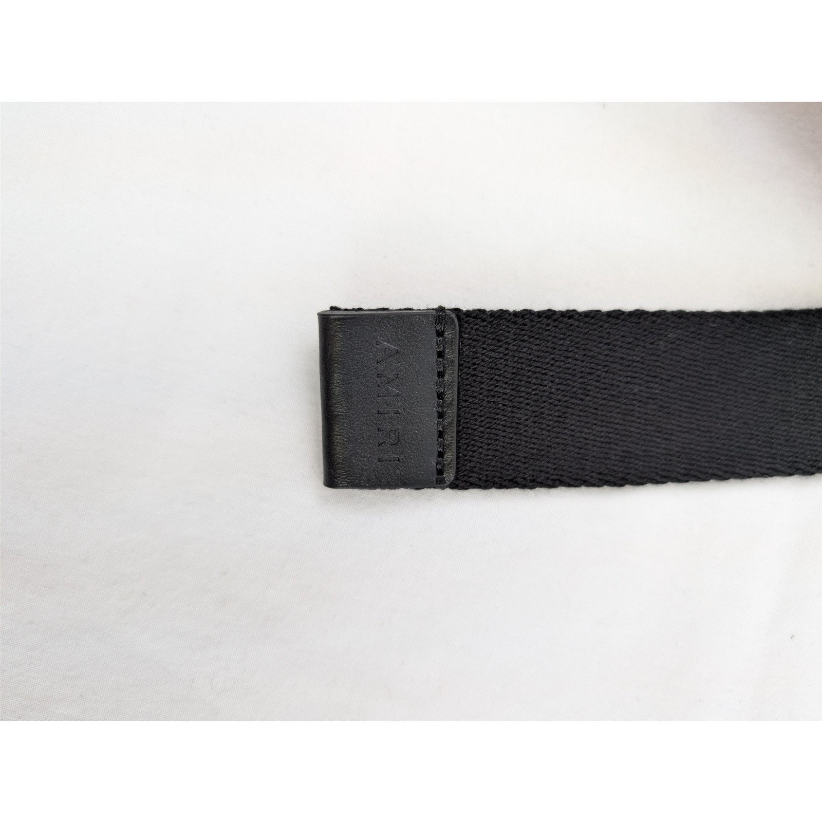 Amiri o1rshd1 Q:4 / Size: OS / 3cm Enamel Skater Belt in Black Size ONE SIZE - 10 Thumbnail