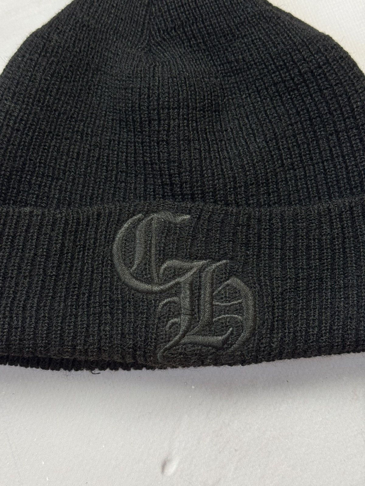 Chrome Hearts Vintage Chrome Hearts CH Logo Woolen Beanie Size ONE SIZE - 3 Thumbnail