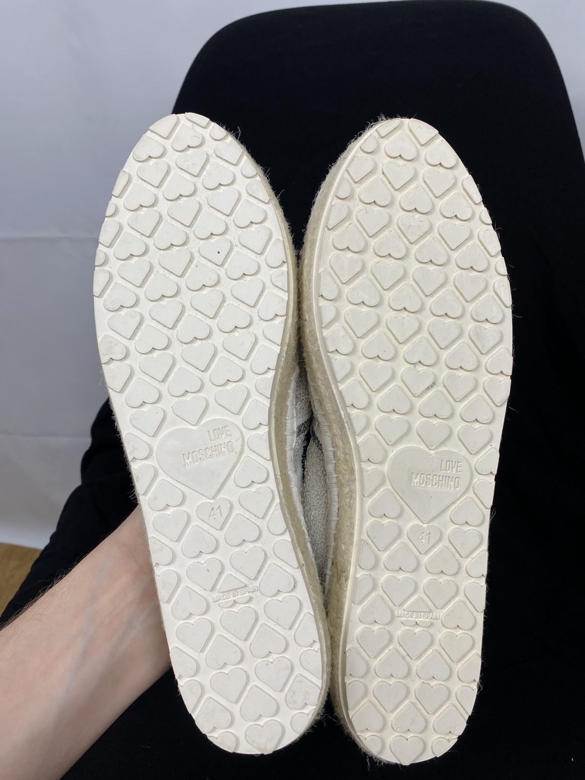 Love Moschino Love Moschino Glitter Espadrilles size 41 Size US 11 / IT 41 - 7 Thumbnail