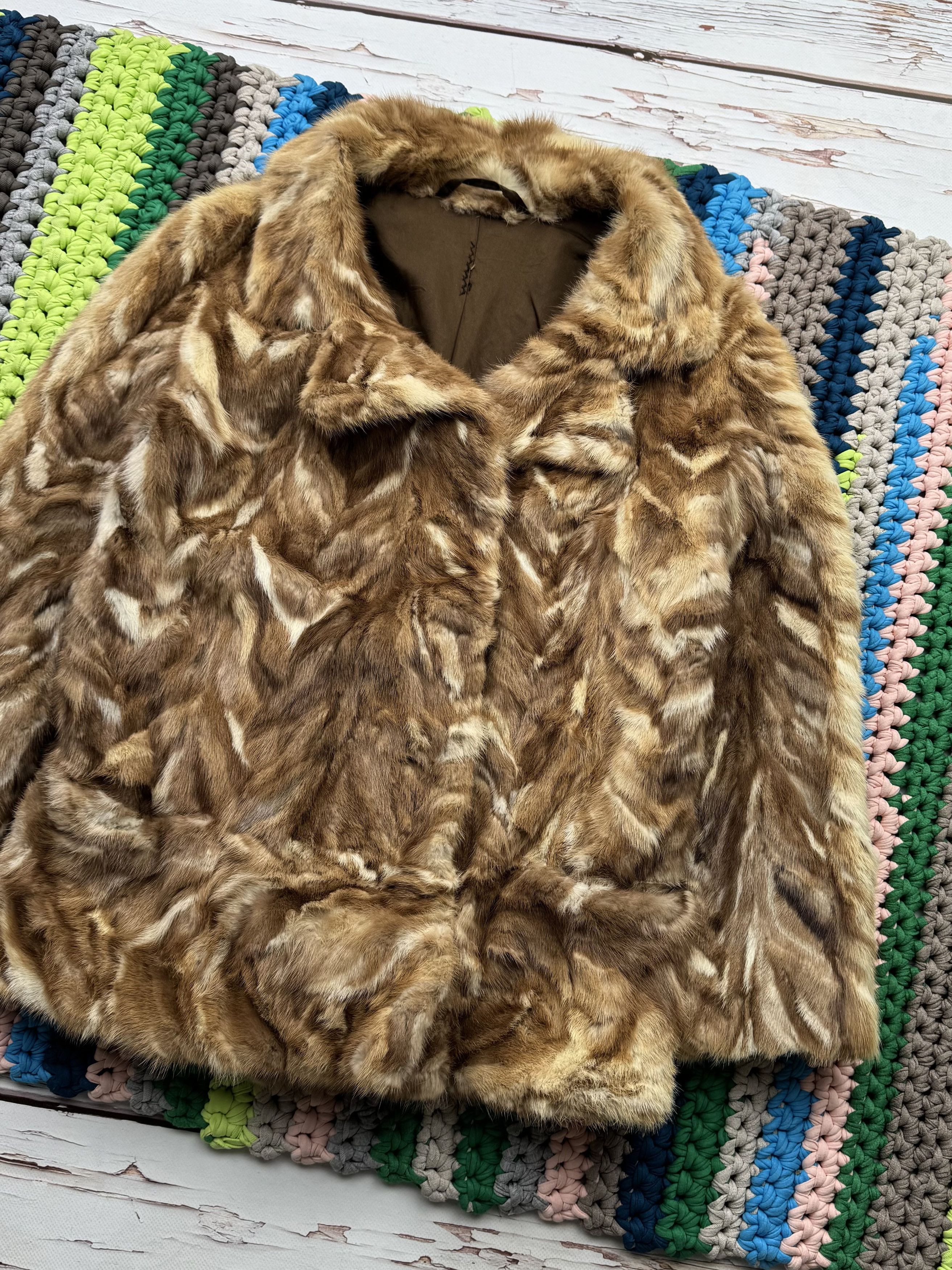 Vintage Vintage Real Fur Coat D15 Size M / US 6-8 / IT 42-44 - 3 Thumbnail