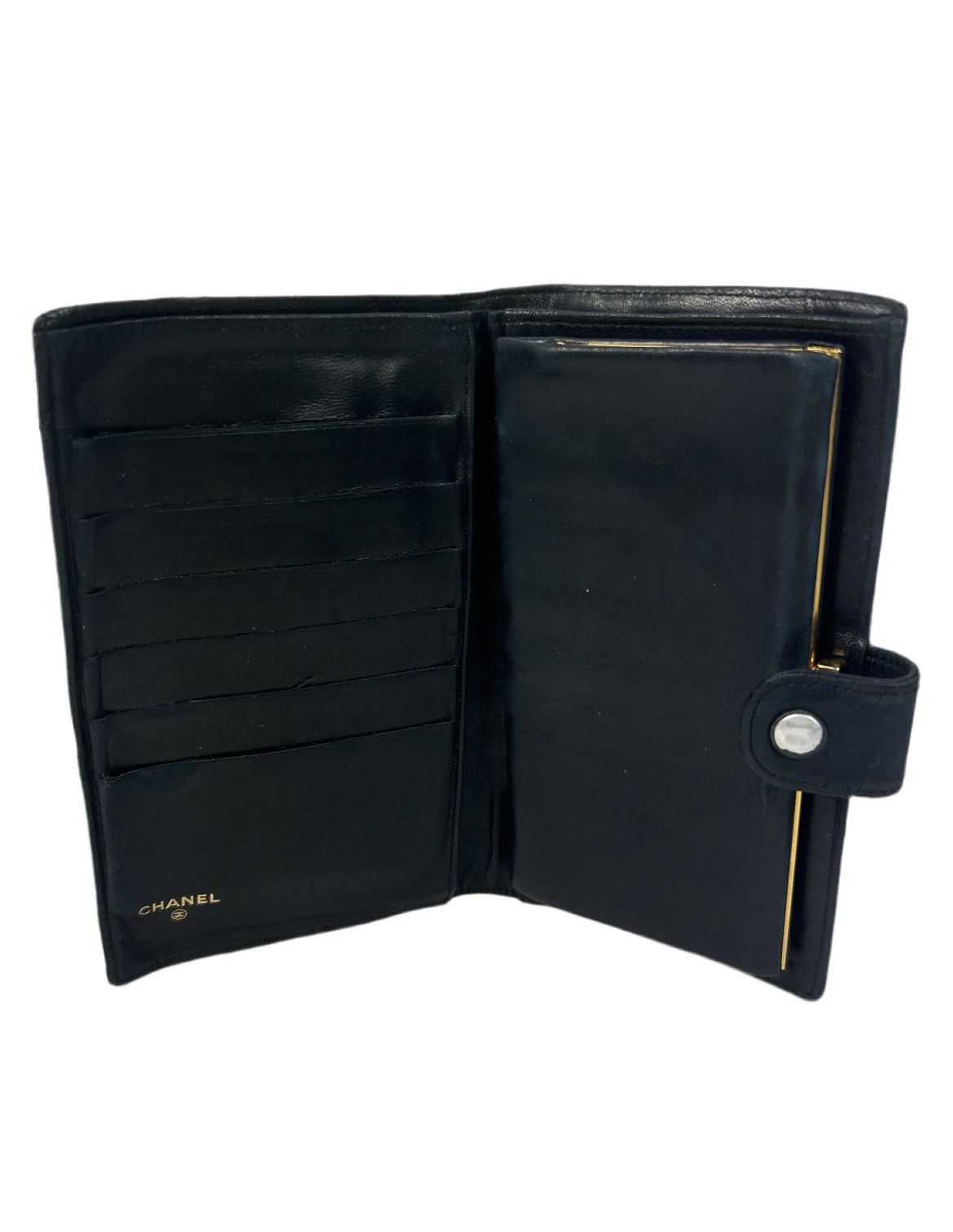 Chanel Chanel CC Leather Long Wallet Size ONE SIZE - 3 Thumbnail