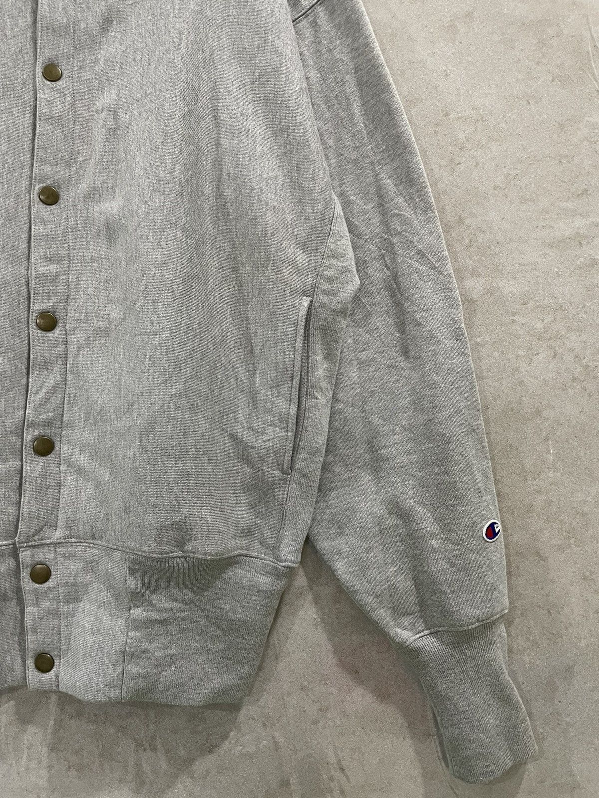 Champion × Vintage Vintage Champion Reverse Weave Cardigan Size US XL / EU 56 / 4 - 4 Thumbnail