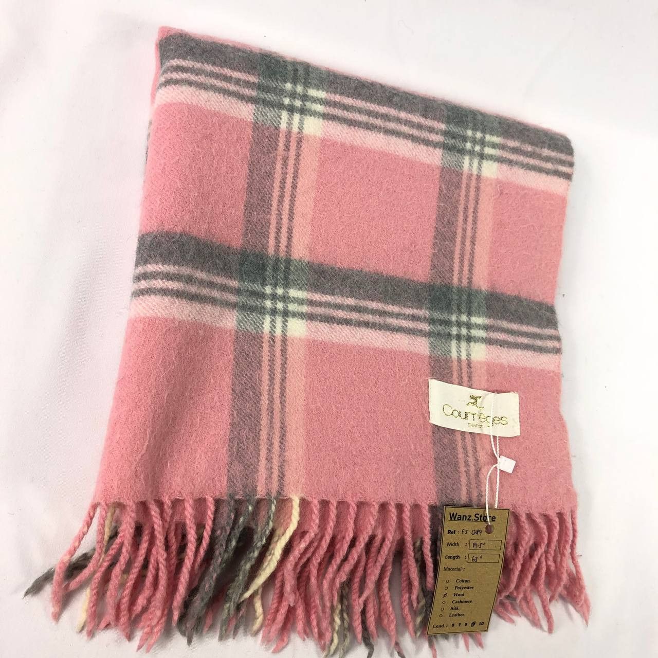 Courreges Courreges Scarf / Muffler / Neckwear FS089 Size ONE SIZE - 3 Thumbnail