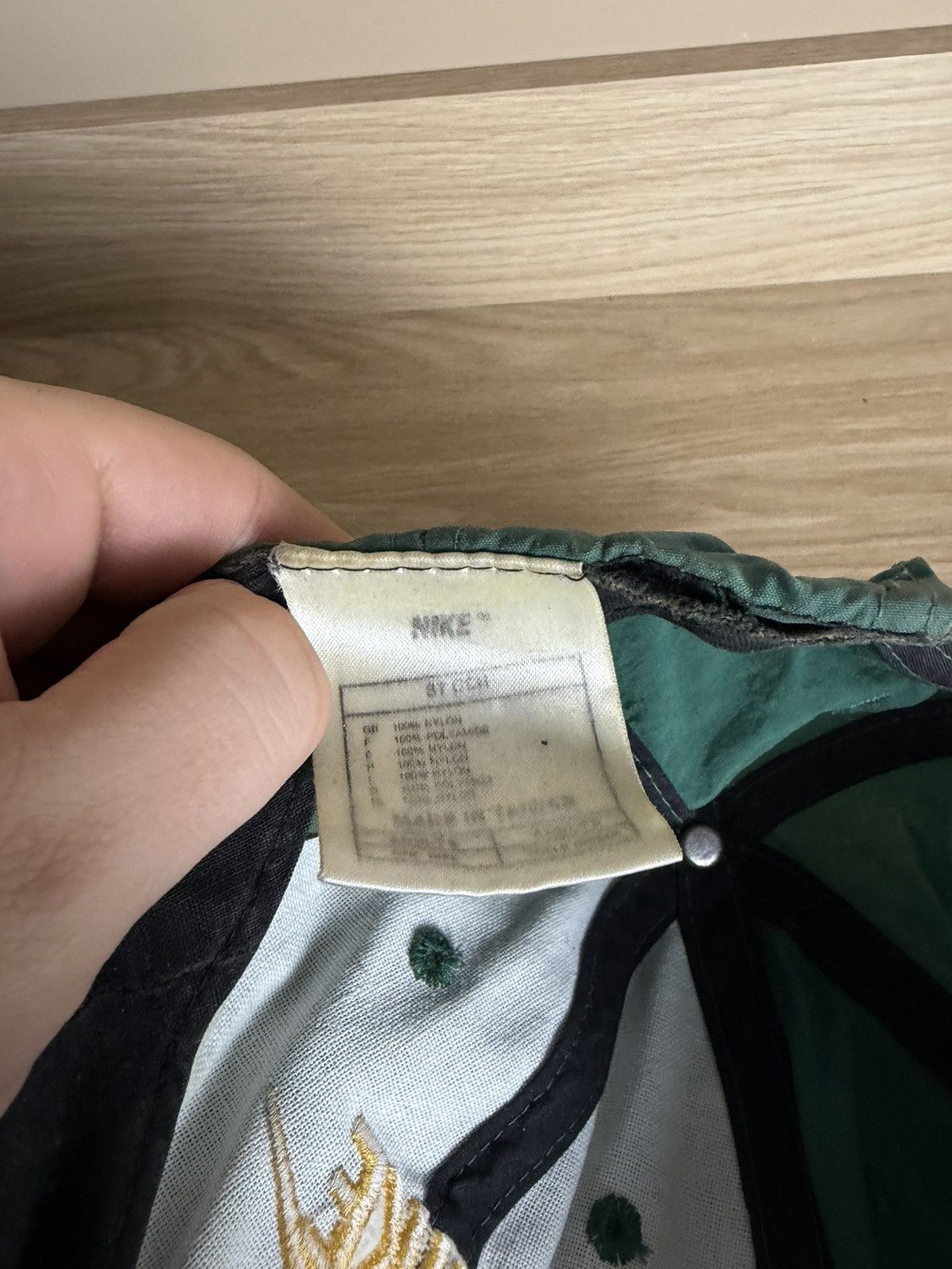 Nike Vintage 90s Nike Hat Cap Big Logo Size ONE SIZE - 5 Thumbnail