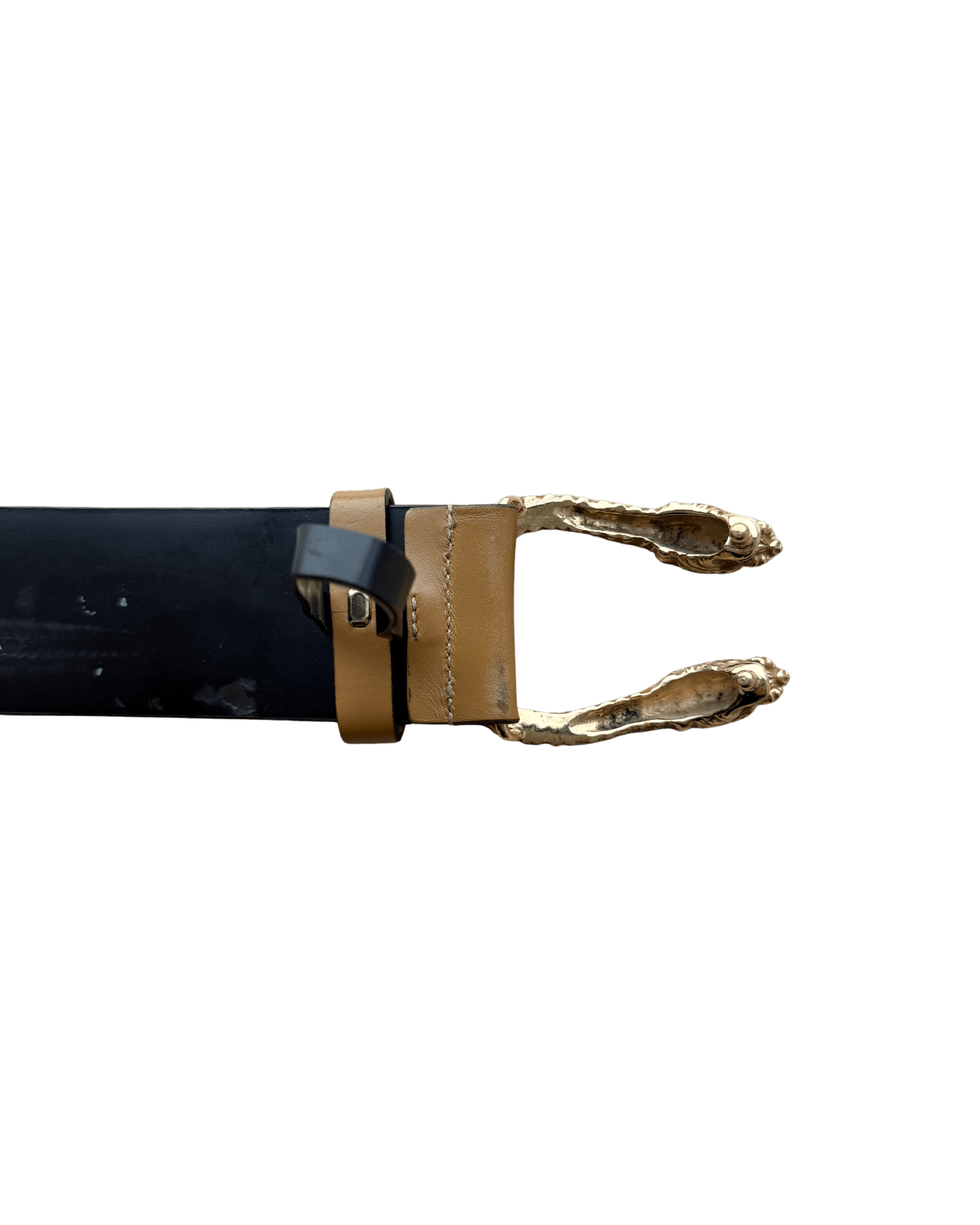 Gucci Gucci Tom Ford Tan Leather Dionysus Belt Size 34 - 4 Thumbnail