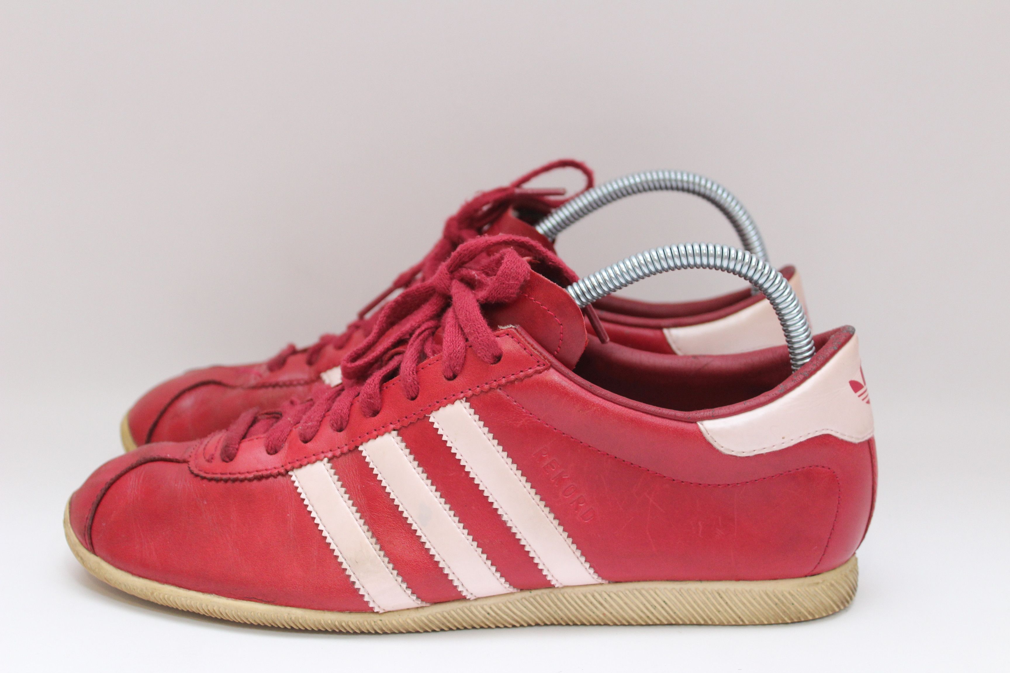 Adidas 2004 Adidas Rekord Sneakers Leather Size 4 Vintage Hype Rare Size US 8 / EU 41 - 6 Thumbnail