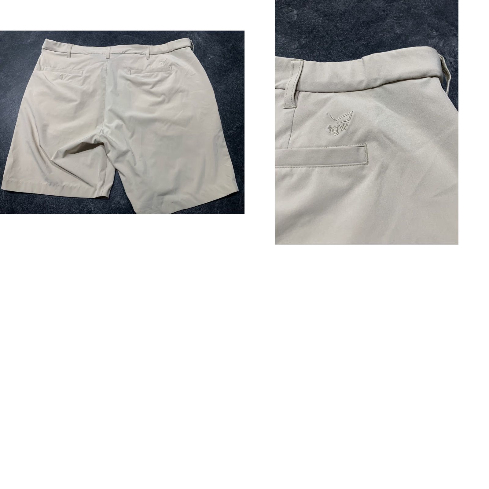 Vintage VINTAGE TGW Men’s Chino Shorts Size 42 Beige Lightweight Casual Golf Pants Regular Fit Size US 42 / EU 58 - 8 Thumbnail