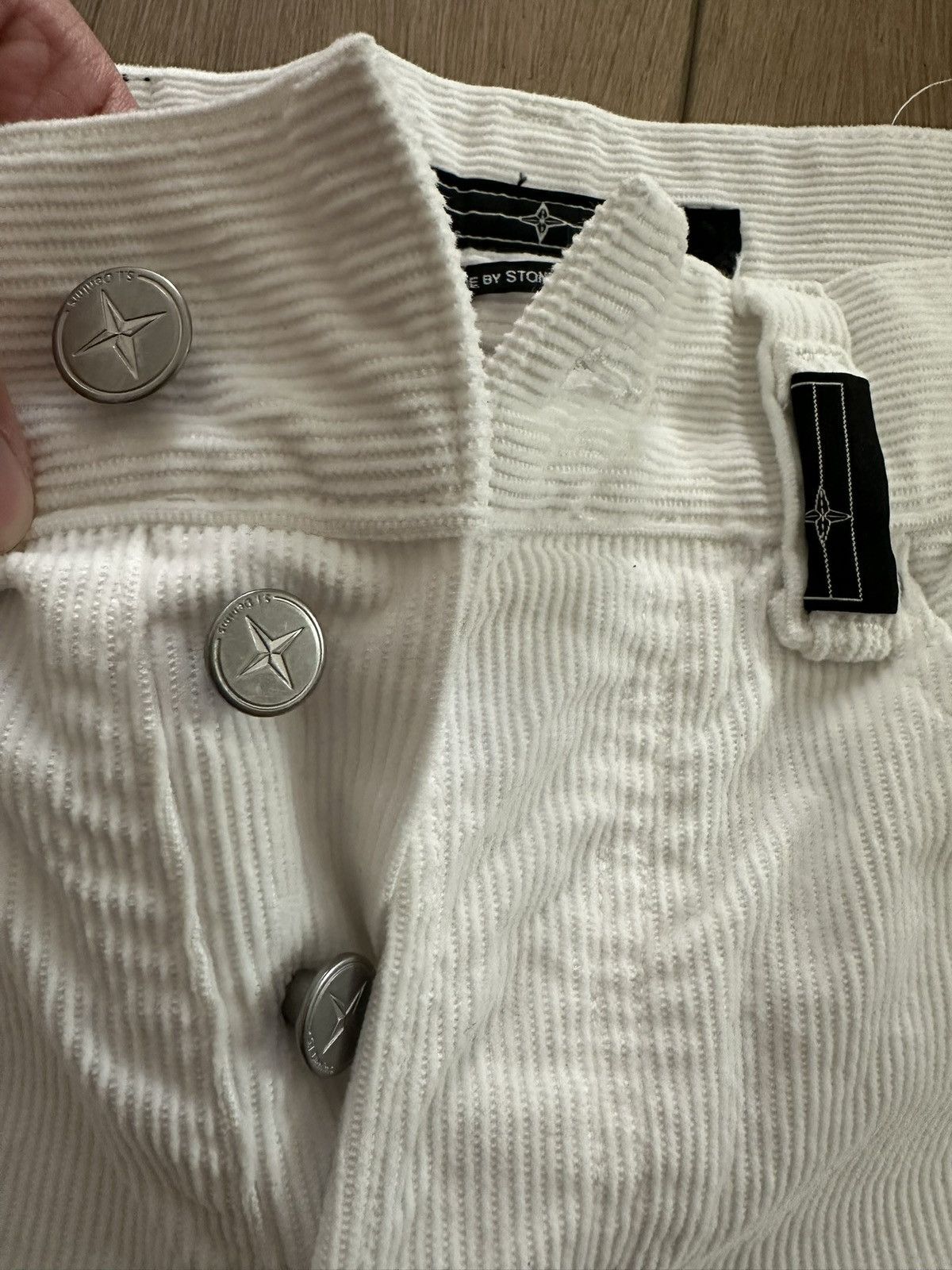 Stone Island Stone Island White Denim pants Size US 32 / EU 48 - 3 Thumbnail