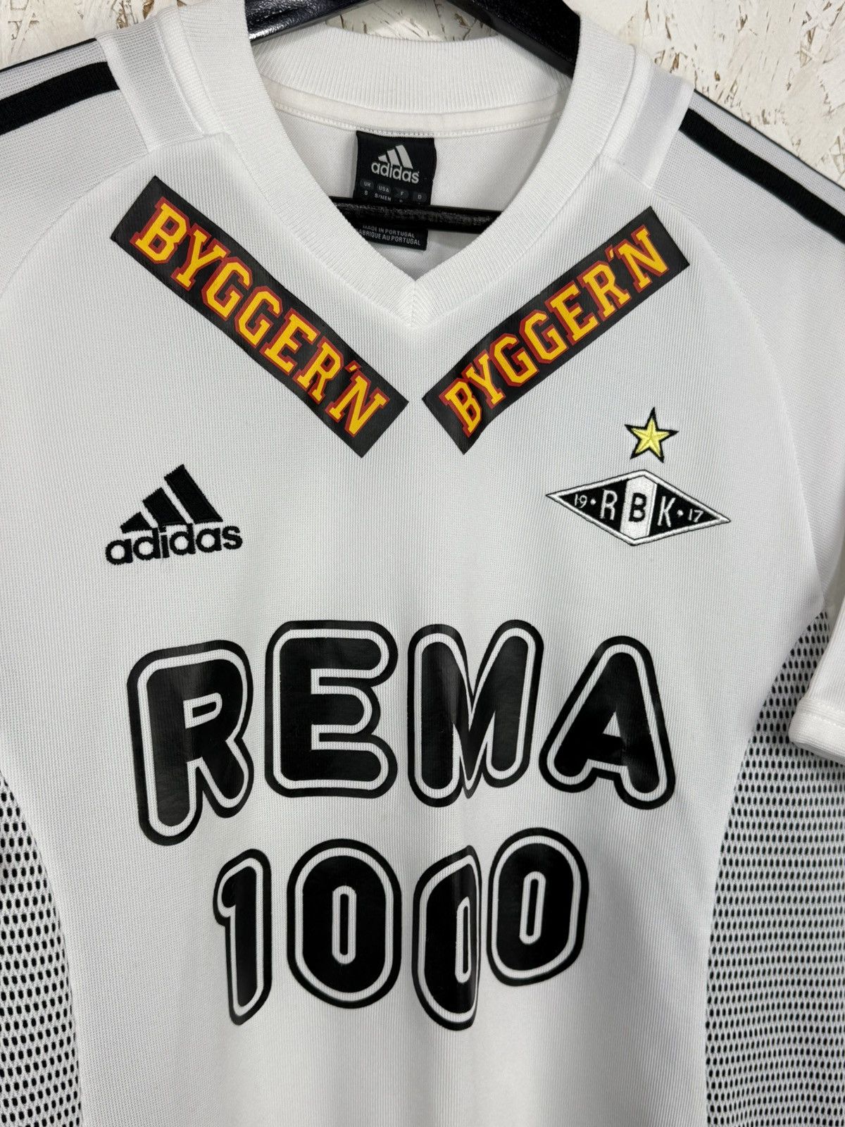 Adidas 00s Vintage Adidas Rosenborg 2002/03 Home Kit Soccer Jersey Size US S / EU 44-46 / 1 - 3 Thumbnail