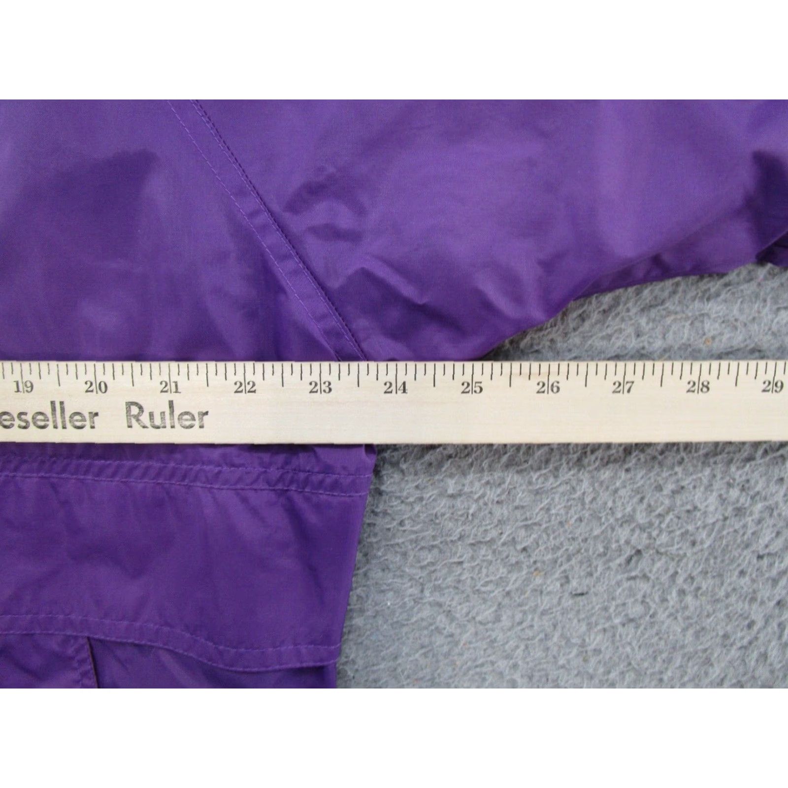 Vintage VTG 90s Easton Windbreaker Purple Track Jacket Mens M Nylon Baseball Long Sleeve Casual Sports Size US M / EU 48-50 / 2 - 5 Thumbnail