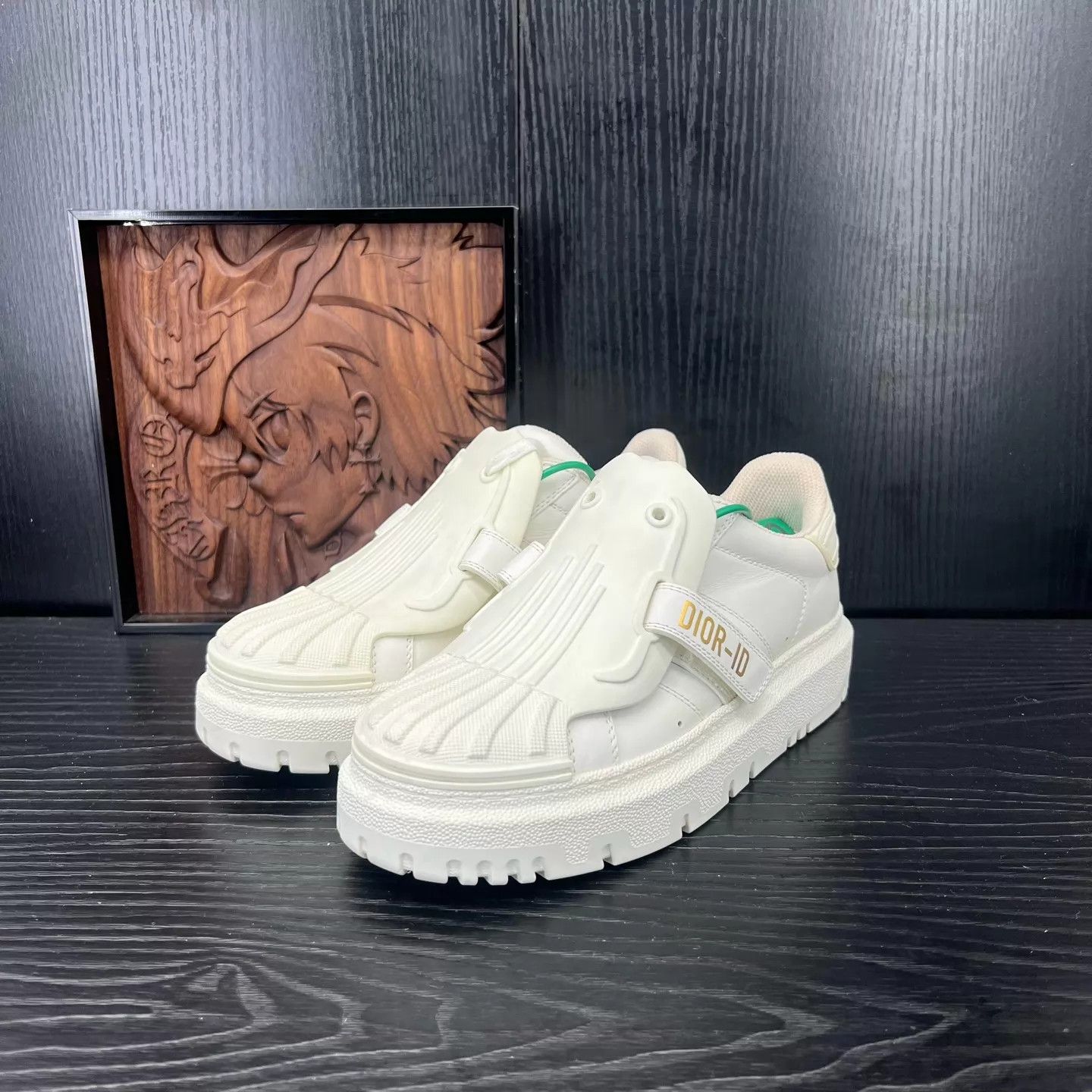 Dior Dior women's white shell-toe sneakers EU 36.5 Size US 6 / IT 36 - 1 Thumbnail