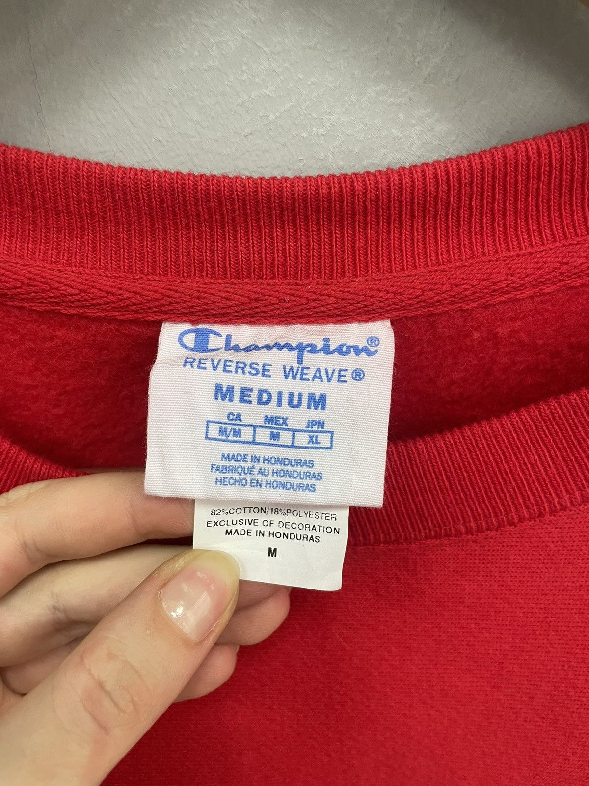 Champion Champion embroidered sweatshirt y2k big logo Size US XL / EU 56 / 4 - 5 Thumbnail