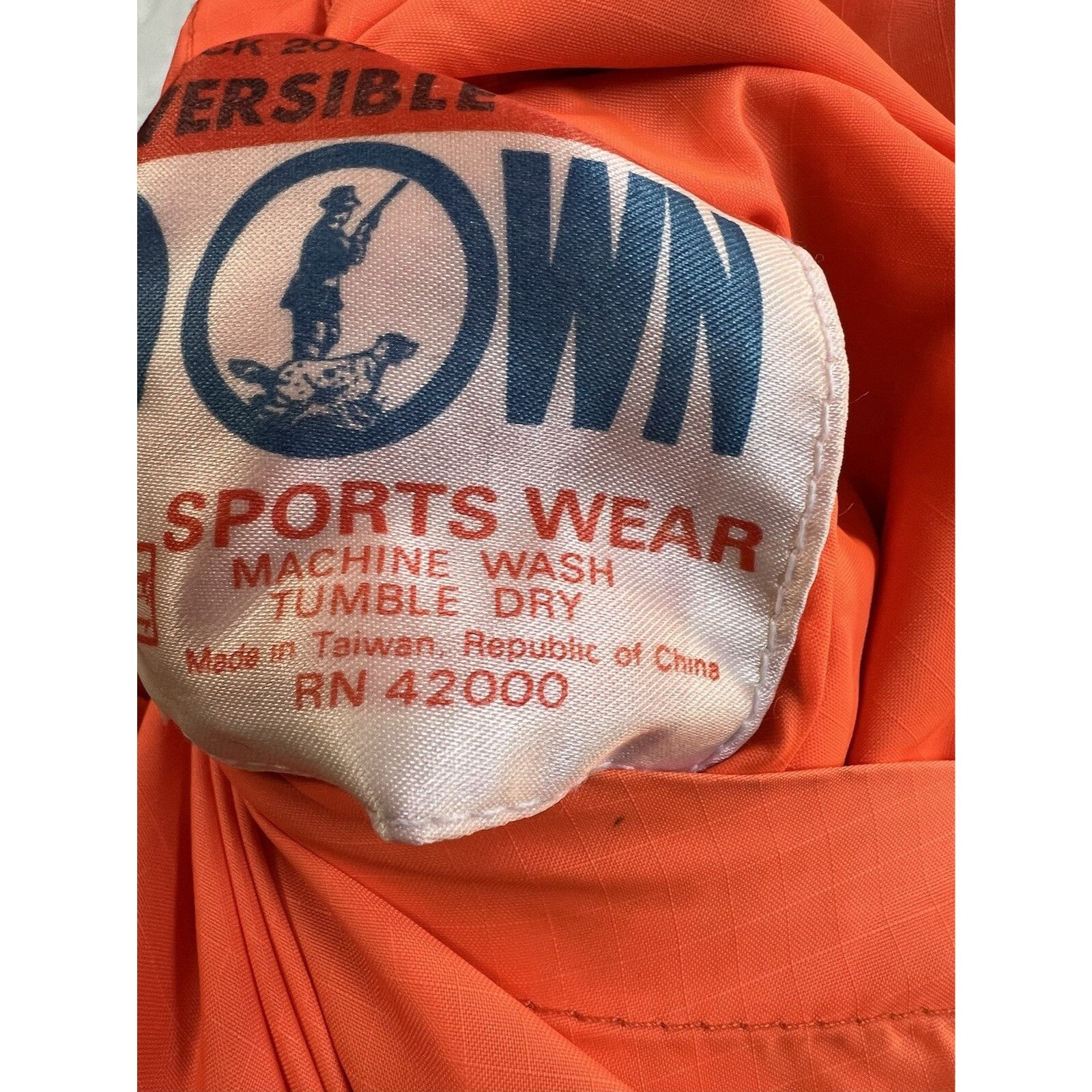 Vintage Vintage K-Mart Hunting Down Vest Size Medium Tan Orange Reve Size US M / EU 48-50 / 2 - 11 Thumbnail