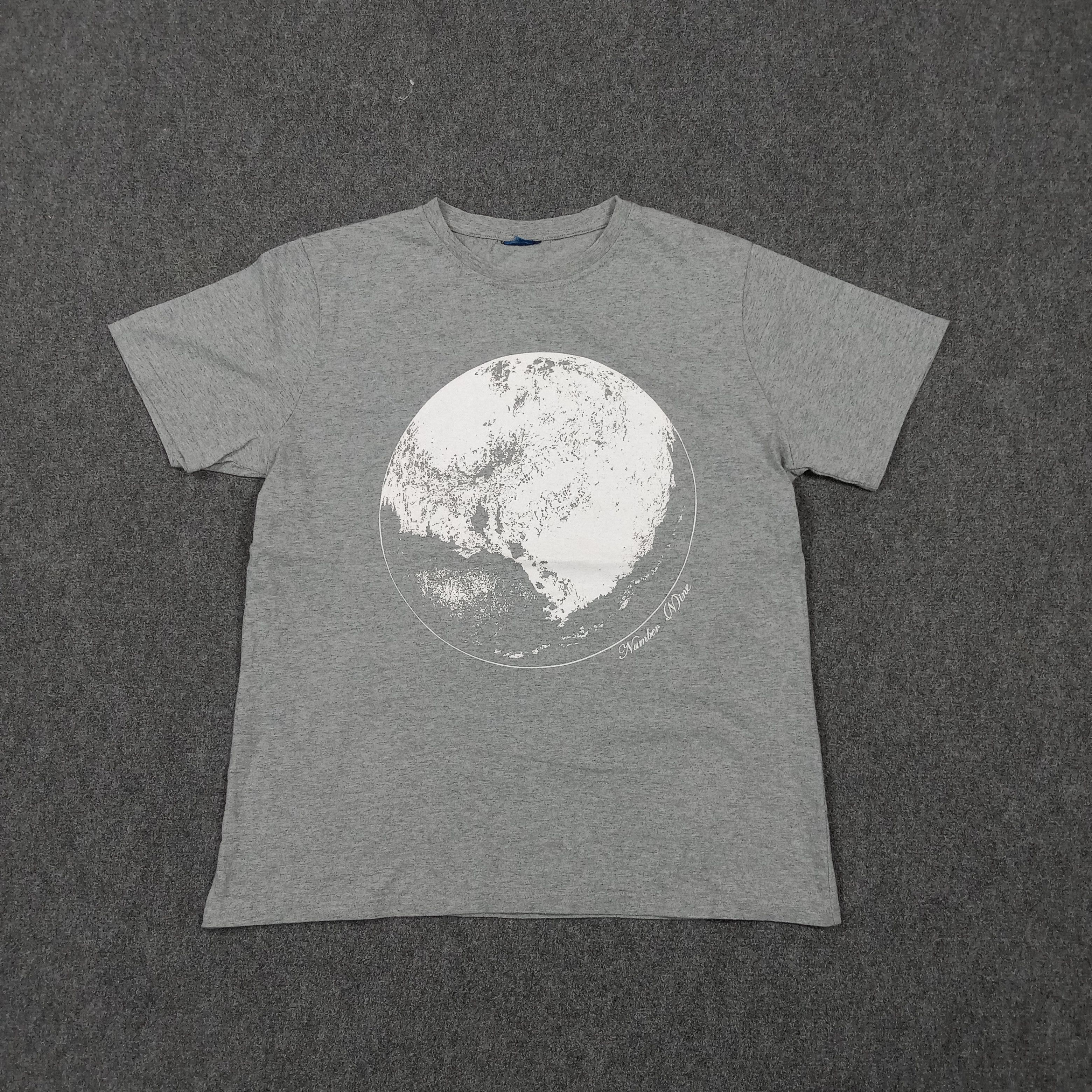 Number (N)ine Number Nine Full Moon Streetwear Tshirt C276N75 Size US M / EU 48-50 / 2 - 1 Thumbnail