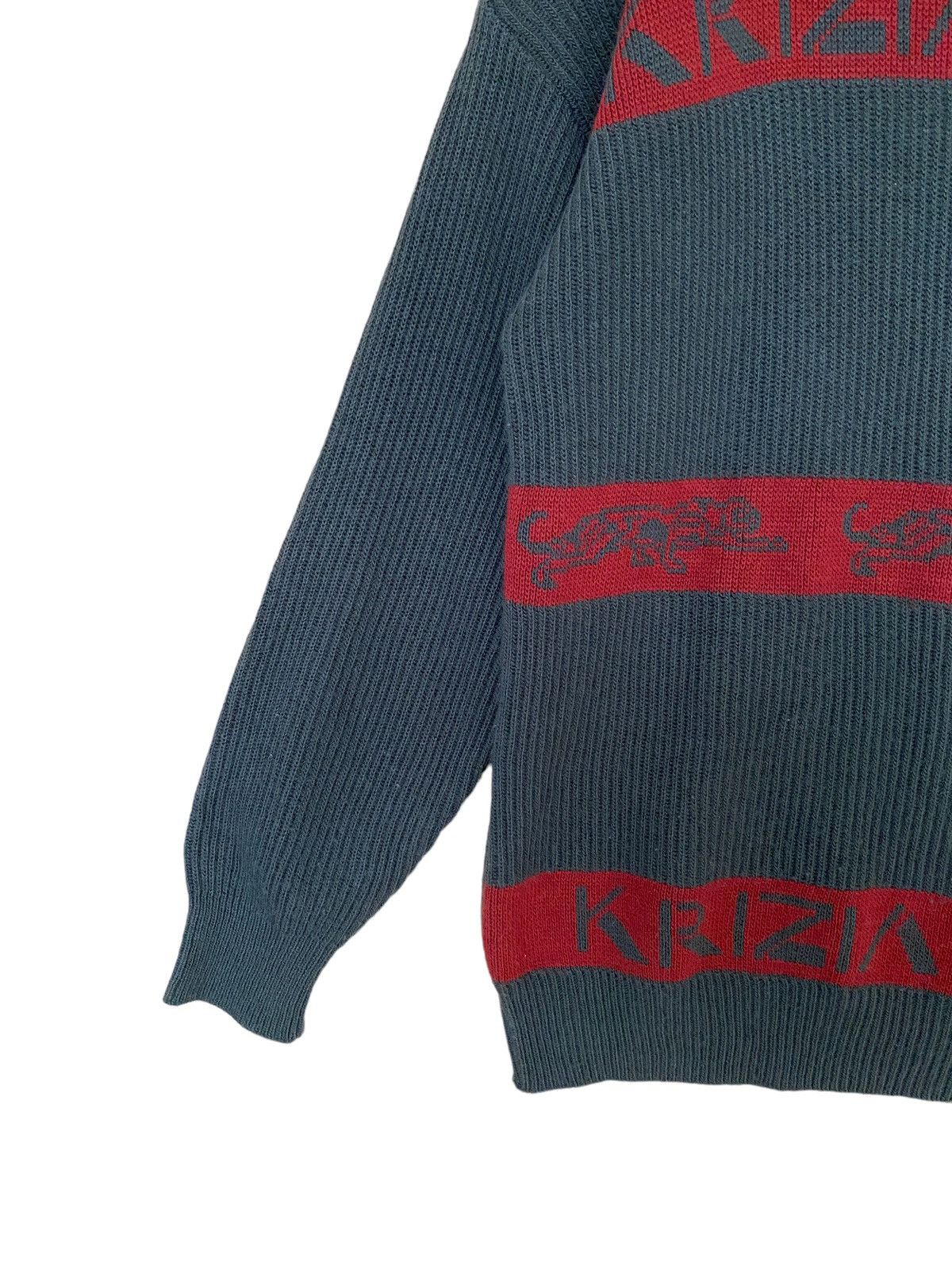 Japanese Brand Vintage Brand Krizia Jeans Turtleneck Knitwear 1990s Size US M / EU 48-50 / 2 - 3 Thumbnail