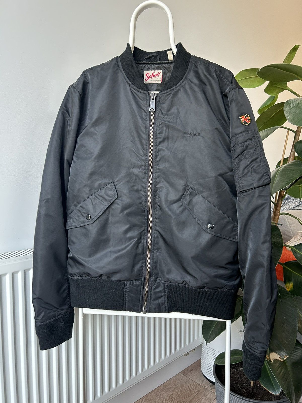 Military Schott Schott bomber military jacket flyers type cwu r airforce Grailed