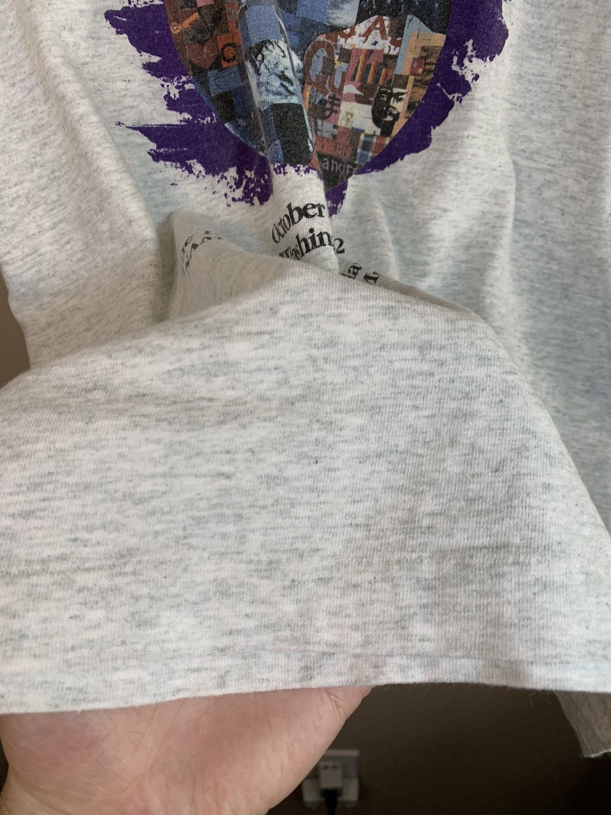 Vintage RARE* Vintage 1992 NAMES Project AIDS Memorial Quilt T-Shirt Size US M / EU 48-50 / 2 - 4 Thumbnail