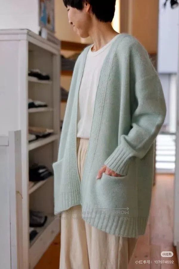 Acne Studios Acne Studios Lake Blue Mohair Cardigan. Size XXS / US 00 / IT 34 - 3 Thumbnail