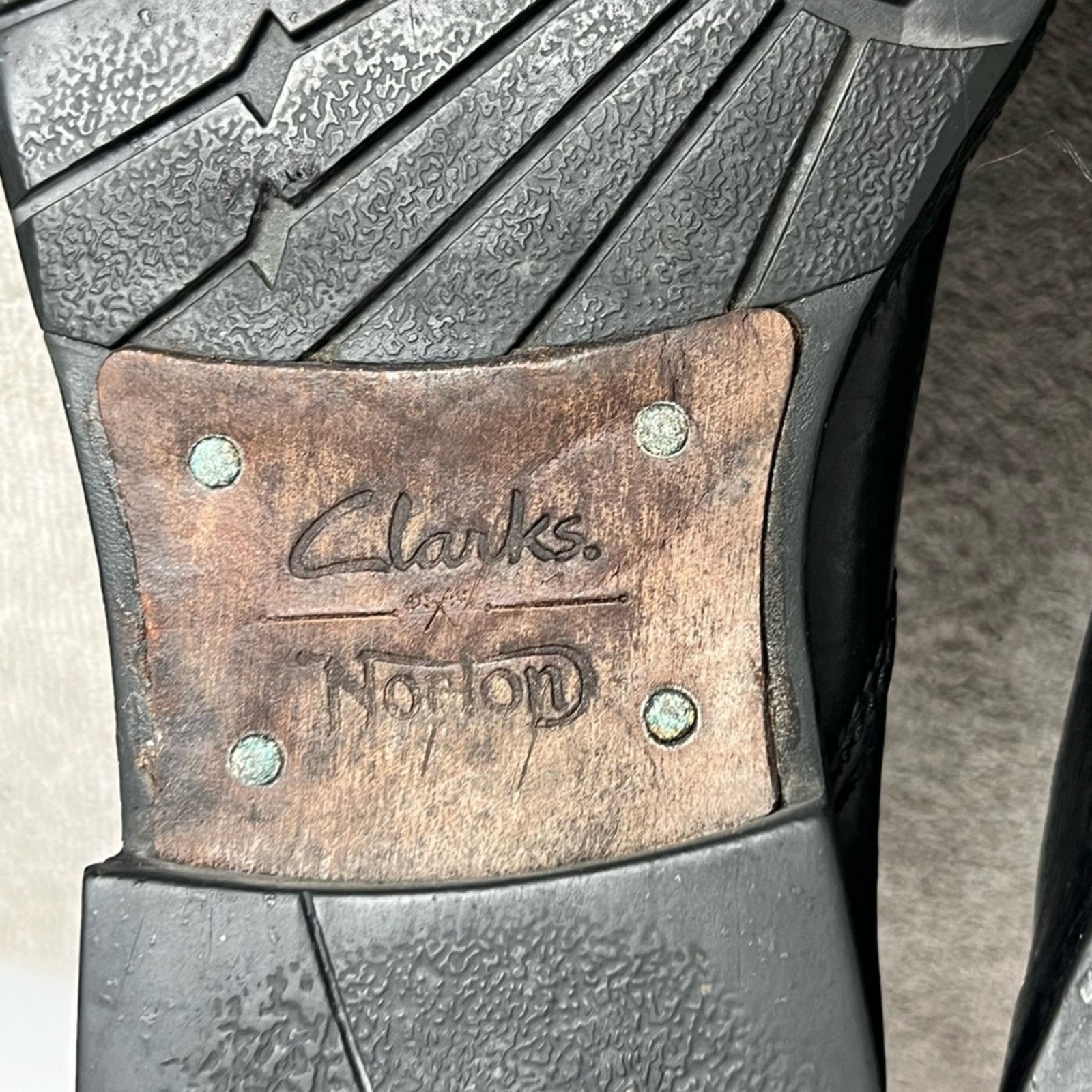 Clarks Clarks x Norton Spin Mens Slip On Chelsea Boots Cafe Racer Size US 10 / EU 43 - 10 Thumbnail