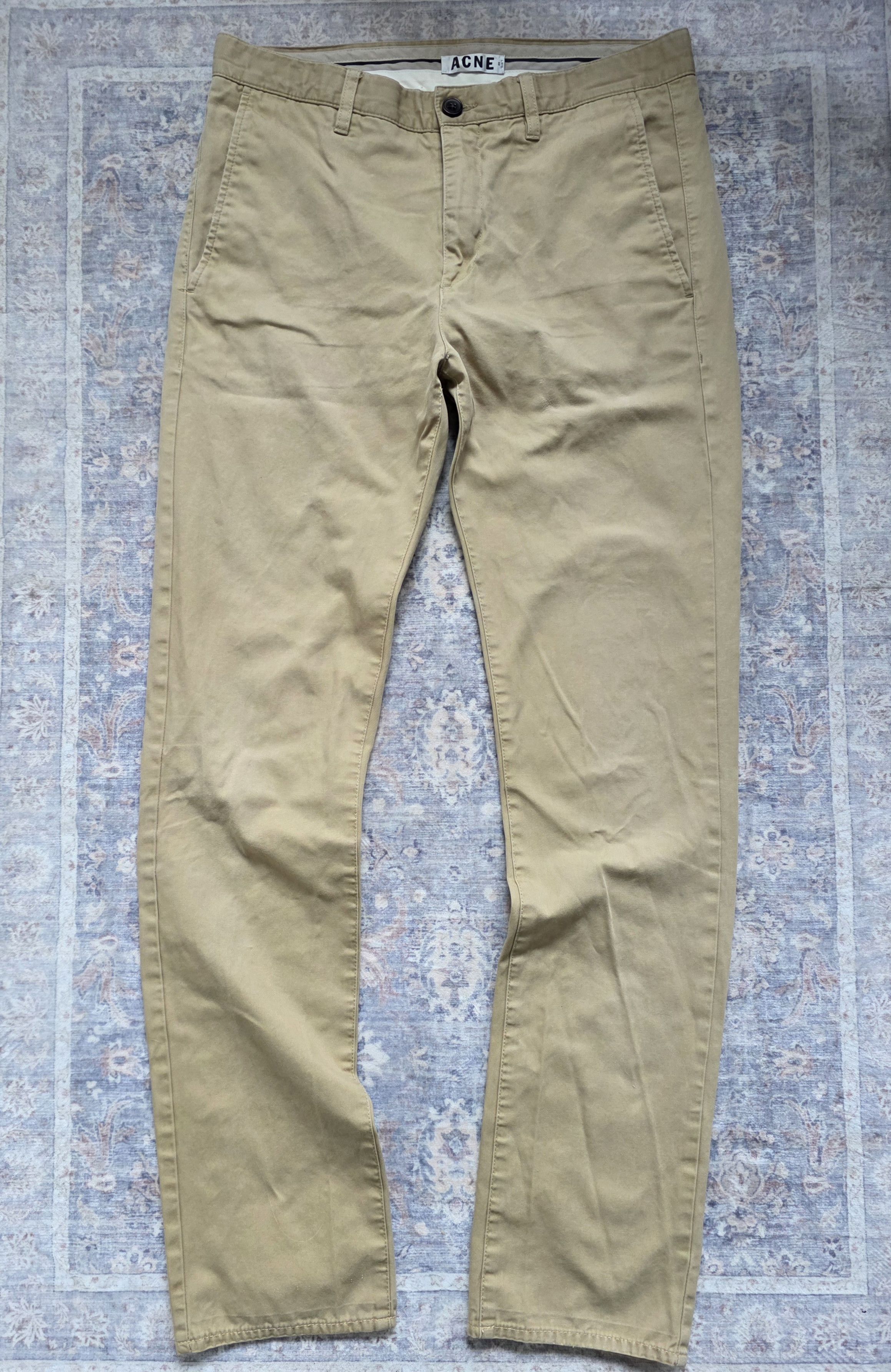 Acne Studios Acne Studios men's Roc Twill Chinos 31 Size US 31 - 2 Thumbnail