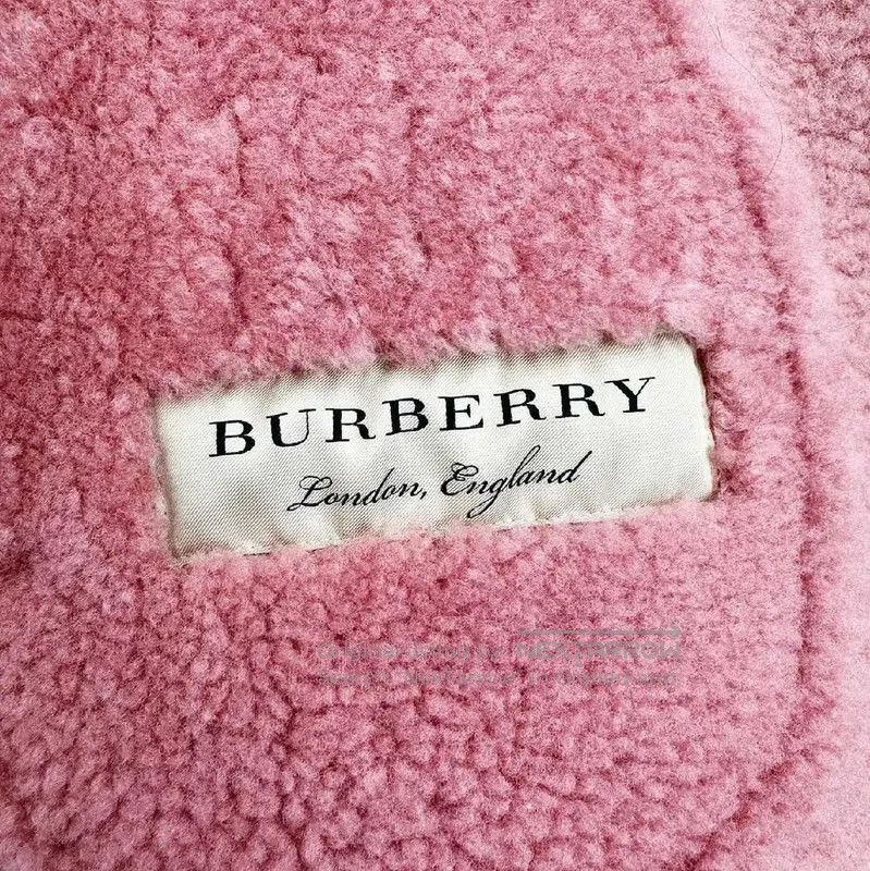 Burberry Burberry Pink Shearling Women's Coat. Size S / US 4 / IT 40 - 4 Thumbnail