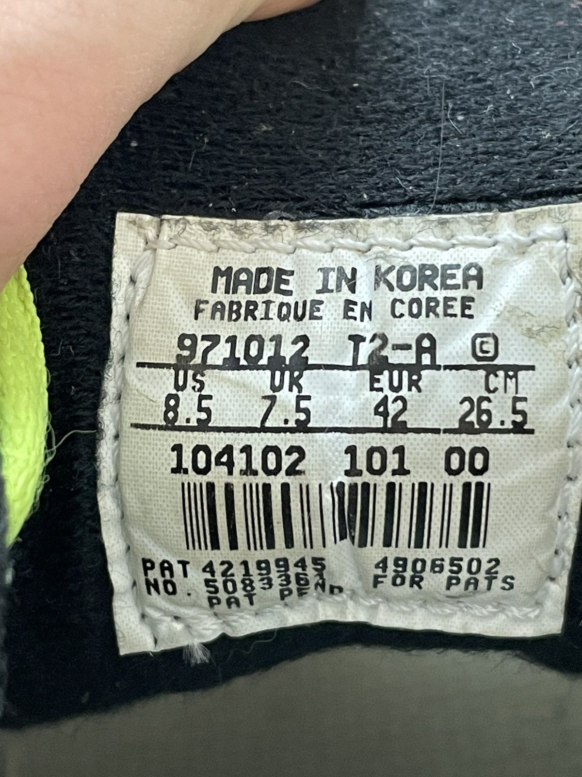 Nike Vintage 00s Nike Air Talaria Volt Size US 8.5 / EU 41-42 - 9 Thumbnail
