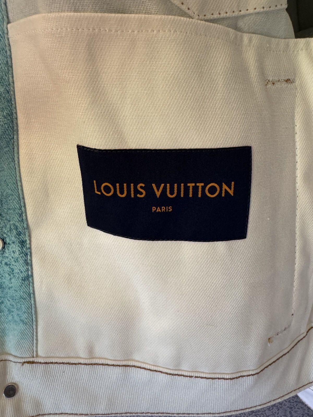 Louis Vuitton Louis Vuitton Spray Denim Jacket Size US M / EU 48-50 / 2 - 5 Thumbnail