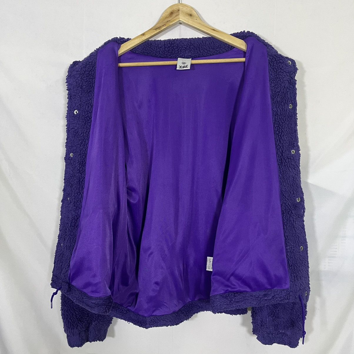 X-Girl VINTAGE X-GIRL FUR JACKET Size L / US 10 / IT 46 - 5 Thumbnail