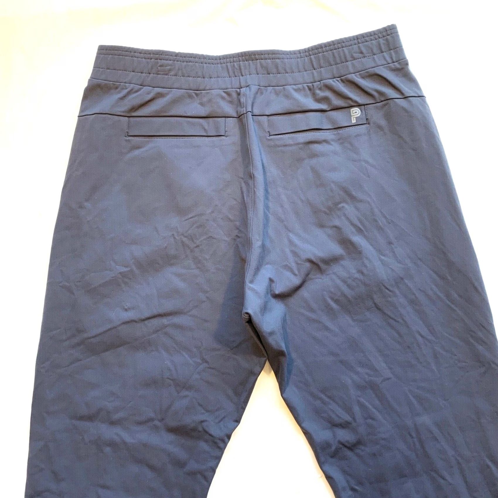 Vintage Public Rec All Day Every Day Pants Nylon Stretch Elastic Waist Jogger 32/30 Mens Gray 4-Pocket Zipper Size US 32 / EU 48 - 7 Thumbnail