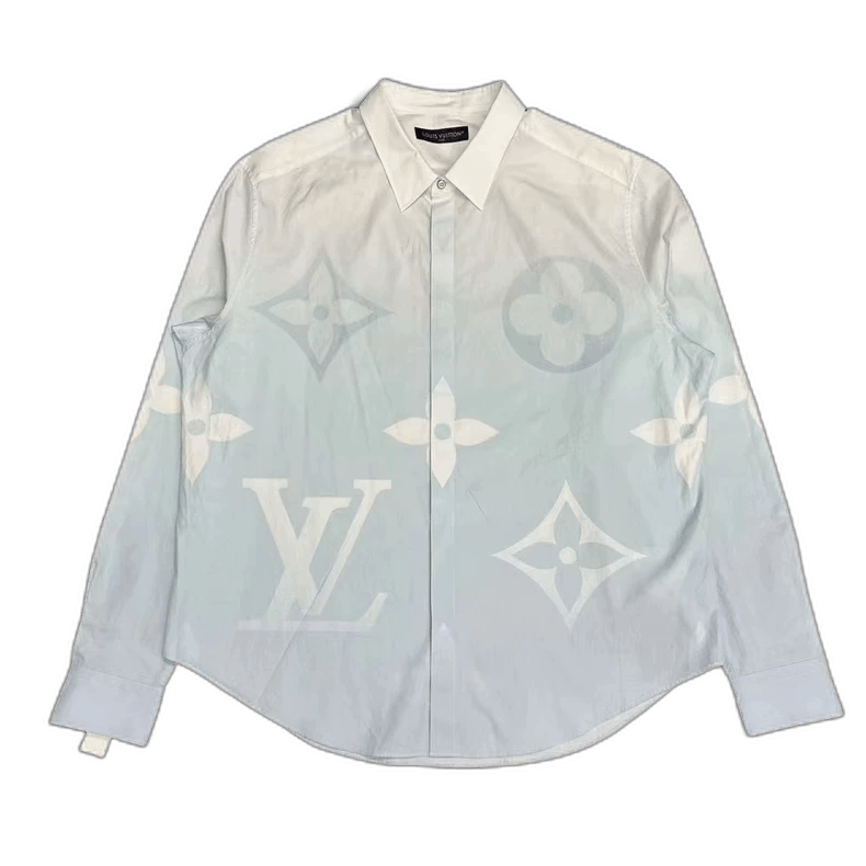 Louis Vuitton Louis Vuitton Full Print Gradient Shirt 2504