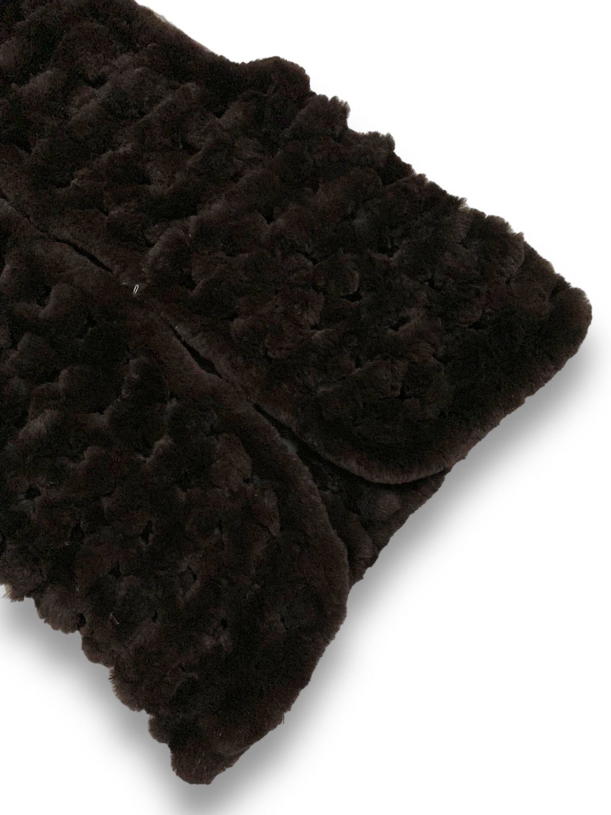 Le Grande Bleu (L.G.B.) Japanese Brand Dark Brown Fox Fur Vest like If Six Was Nine Size US S / EU 44-46 / 1 - 9 Thumbnail
