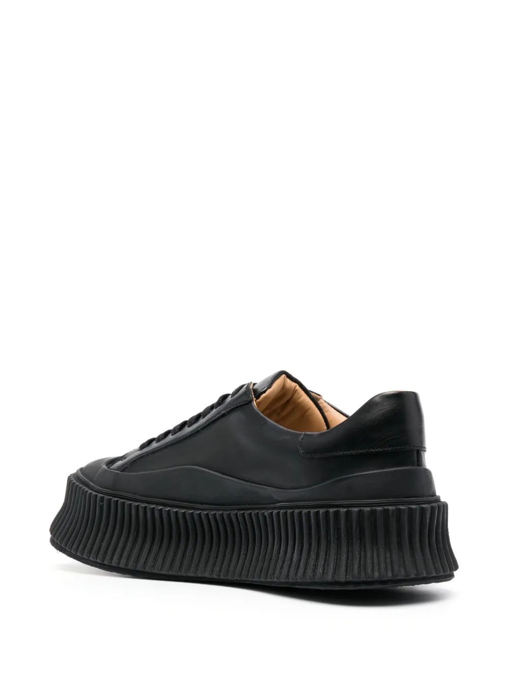 Jil Sander o1y1025 Low-Top Sneakers in Black Size US 5 / IT 35 - 3 Thumbnail