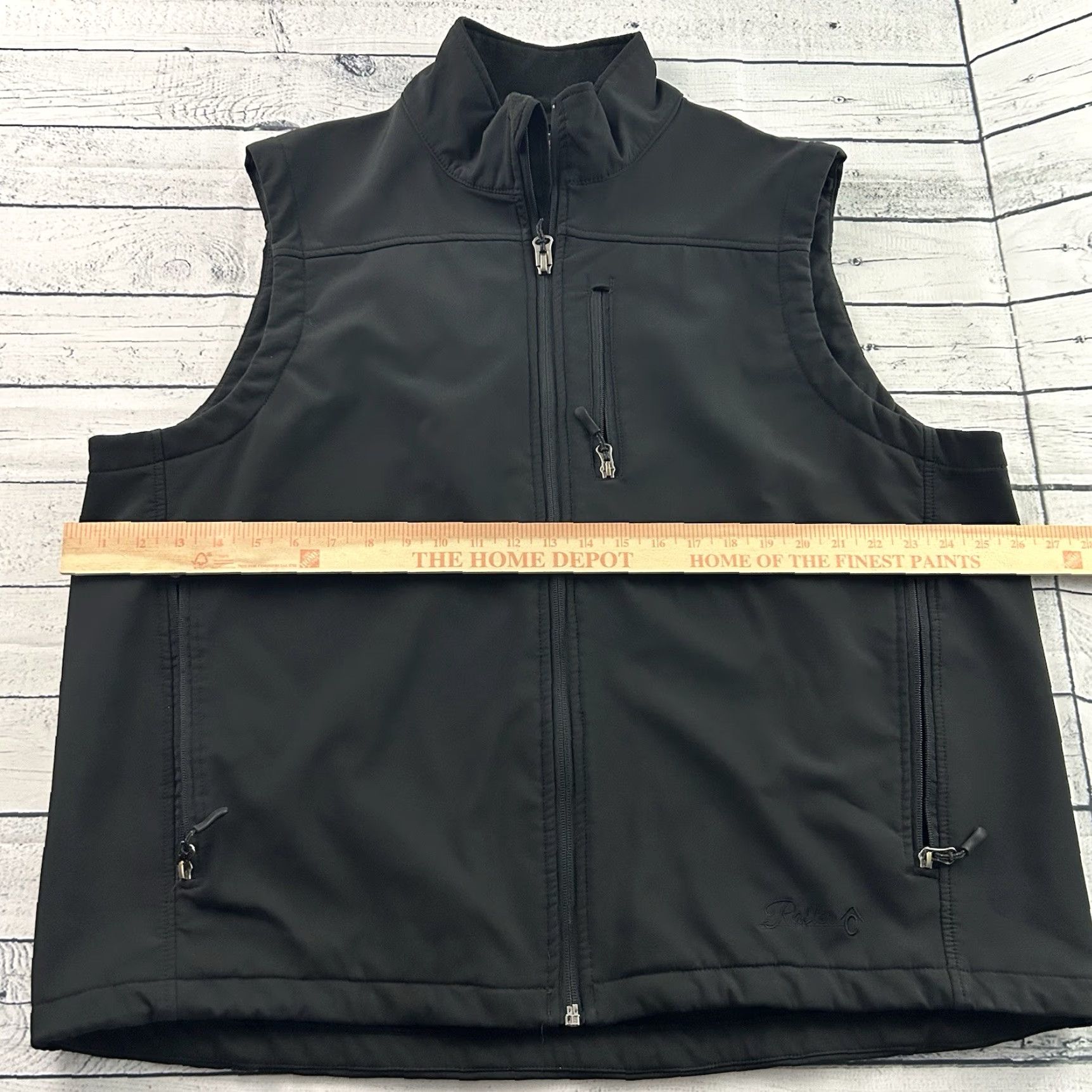 Vintage Rafter C Vest Men's 2XL Black Softshell Lined Full Zip Fleece Vest Size US XXL / EU 58 / 5 - 4 Thumbnail