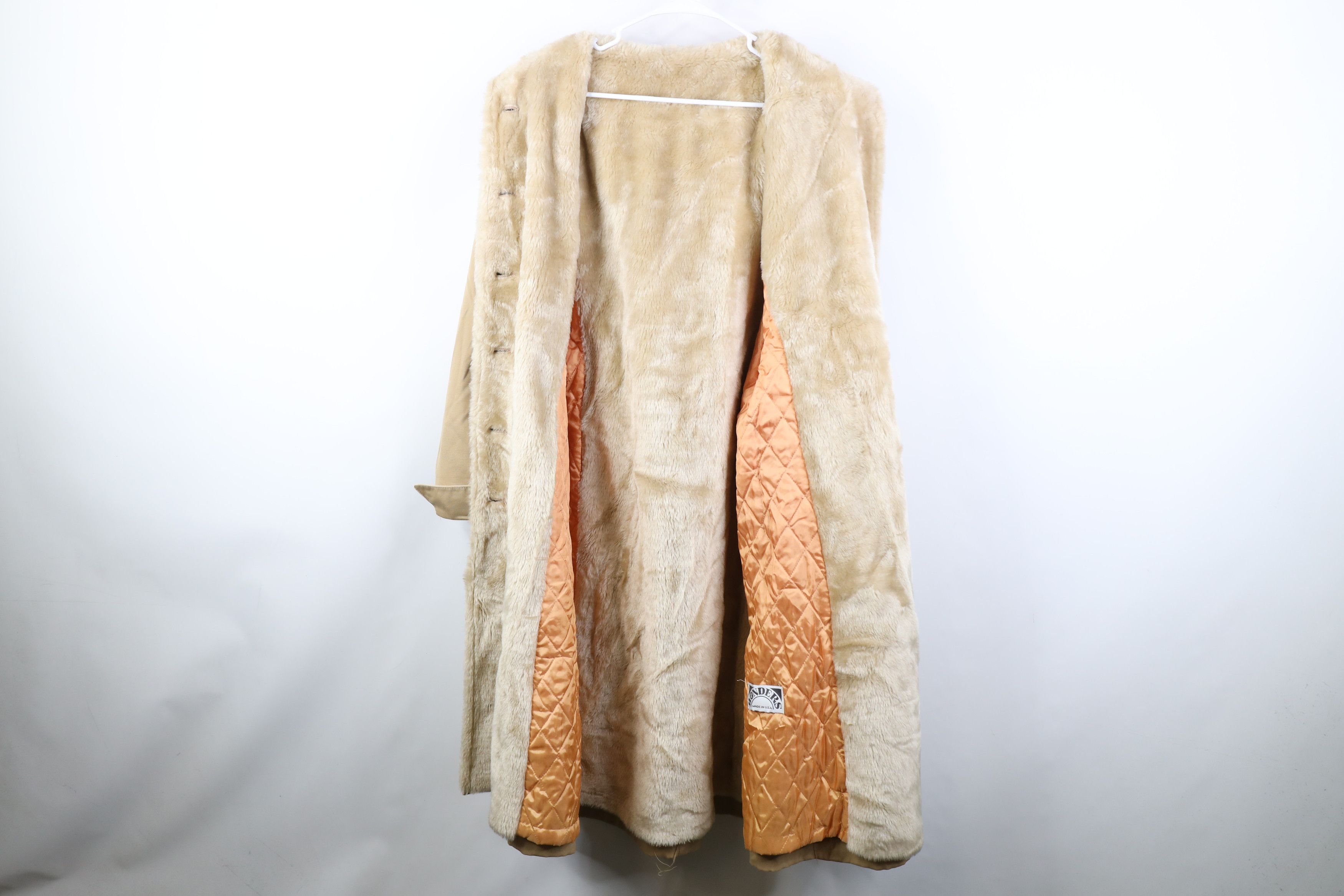 Vintage Vintage 70s Streetwear Lined Hooded Trench Coat Jacket USA Size XXL / US 16-18 / IT 52-54 - 9 Thumbnail