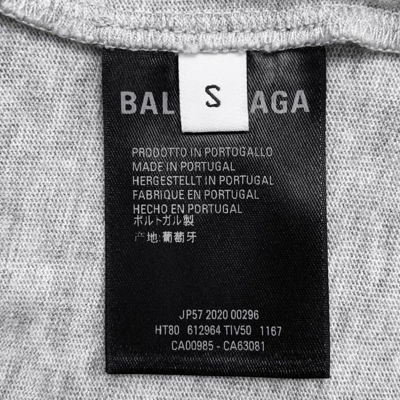 Balenciaga Balenciaga Logo Printed Round Neck Short Sleeve T-Shirt Size US S / EU 44-46 / 1 - 6 Thumbnail