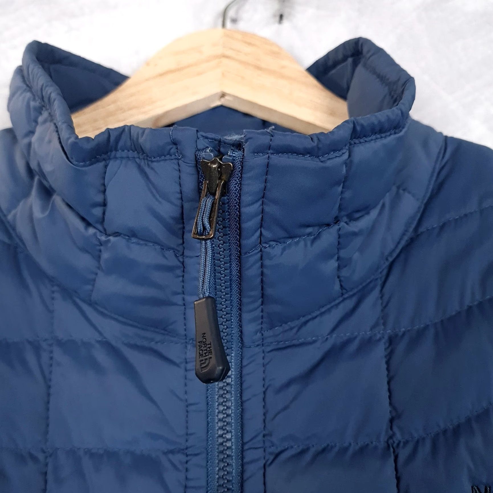 The North Face The North Face Jacket Mens M Blue ThermoBall Full Zip Puffer Lightweight Insulated Casual Fall Winter Size US M / EU 48-50 / 2 - 3 Thumbnail