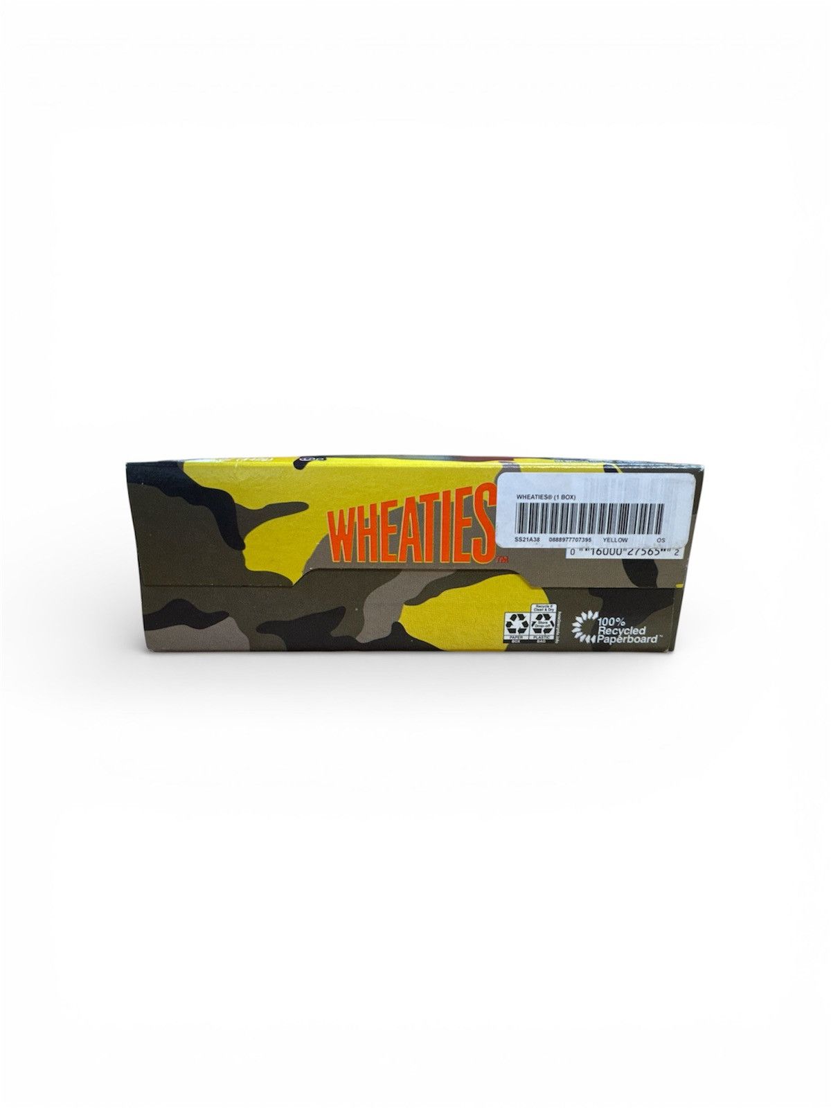 Supreme Supreme Wheaties Yellow Camo NOT SAFE FOR HUMAN CONSUMPTION! Size ONE SIZE - 6 Thumbnail