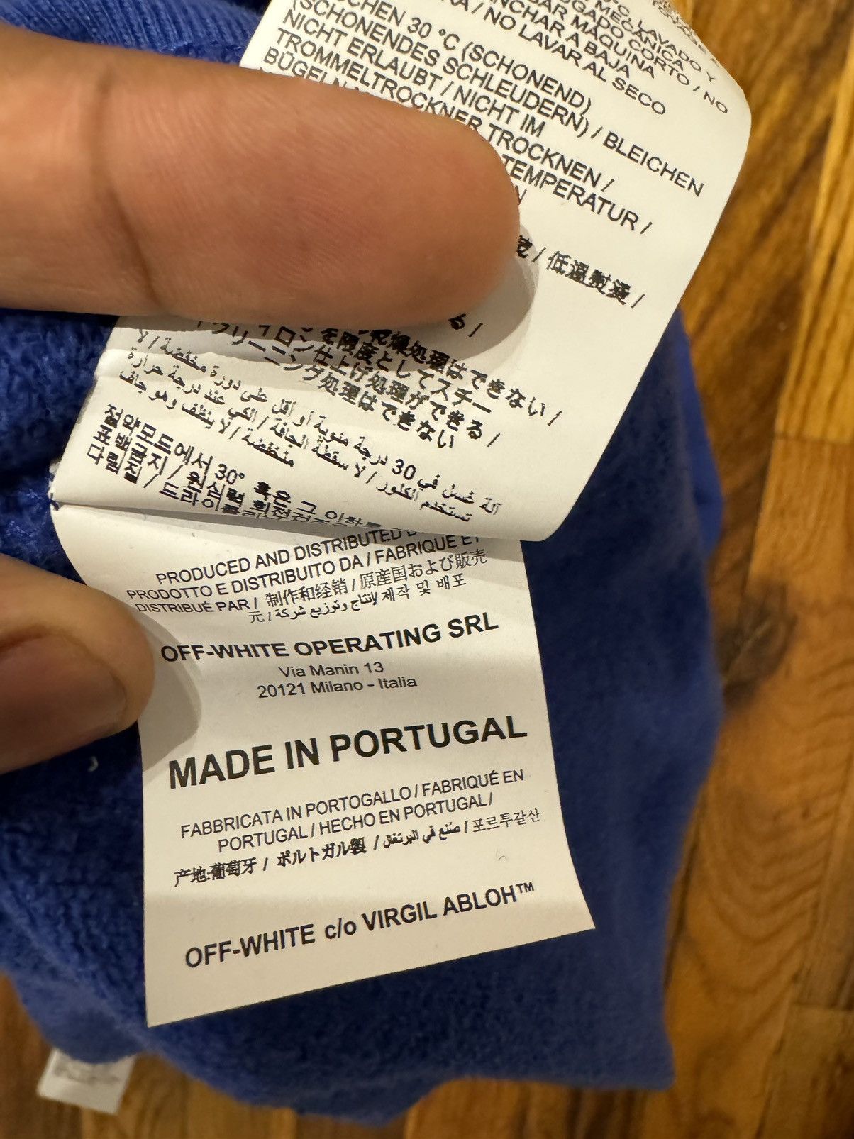 Off-White Off-White Simon Brown Figures of Speech MCA Hoodie Size US XL / EU 56 / 4 - 7 Thumbnail