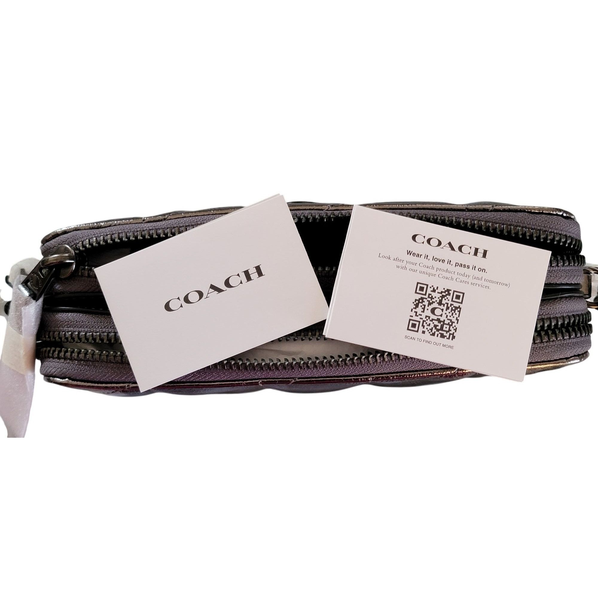 Coach New With Tags Coach KIRA Crossbody, V5/Anthracite Size ONE SIZE - 8 Thumbnail