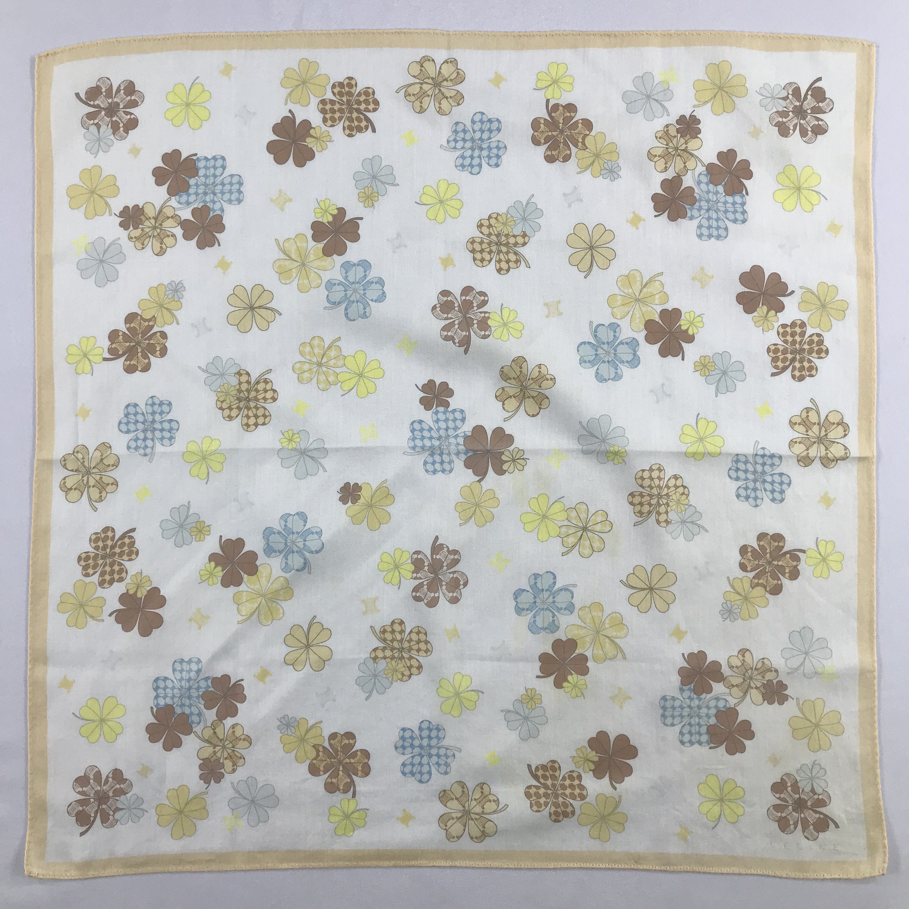 Celine × Vintage Celine Bandana / Handkerchief / Neckerchief - S2518 Size ONE SIZE - 1 Thumbnail