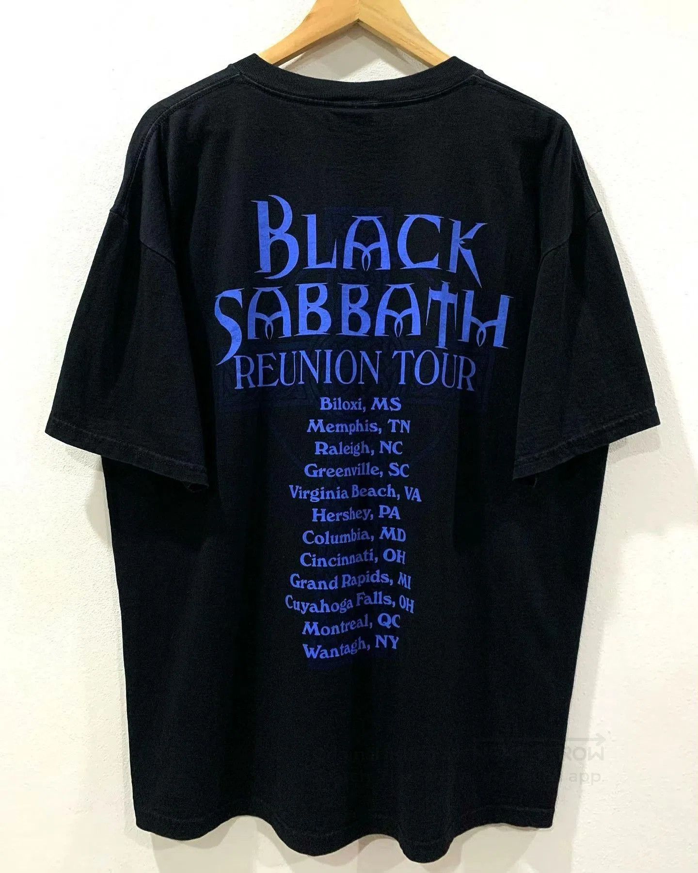 Vintage Black Sabbath Vintage Fog T. Size US M / EU 48-50 / 2 - 2 Thumbnail