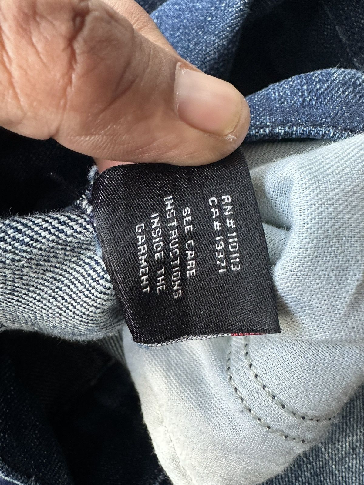 Rock & Republic Rock & Republic Slim Straight Denim 29x36 D178 Size US 29 - 13 Thumbnail